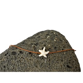 Surferkette Seestern creme verstellbar