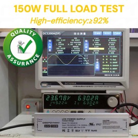DEEPDYMMY 24V Power Supply 150W UL LED Driver Waterproof IP67