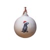 Image Industry Labrador Black Ceramic Bauble - Tree Decoration -