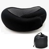 Travel Neck Pillow for Airplane Rest – Snail-Style Memory Foam