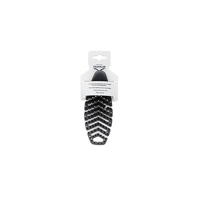 Phillips Brush Traveler - Cepillo de pelo de tamaño monedero