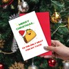 CGBRkakkoii Funny Christmas Card for Men, Humorous Taco Xmas Love