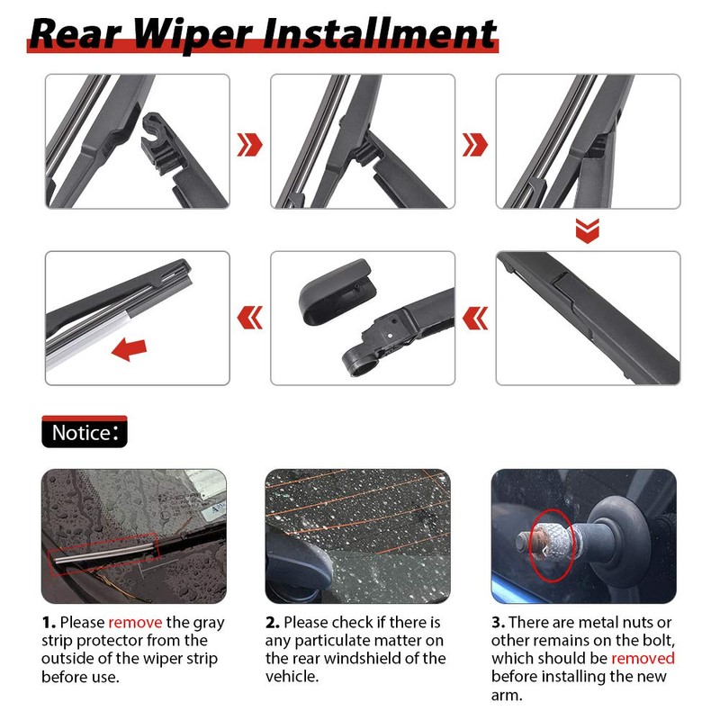 Replacement for 2004-2009 Lexus RX350 RX330 RX400h, Rear Windshield Back
