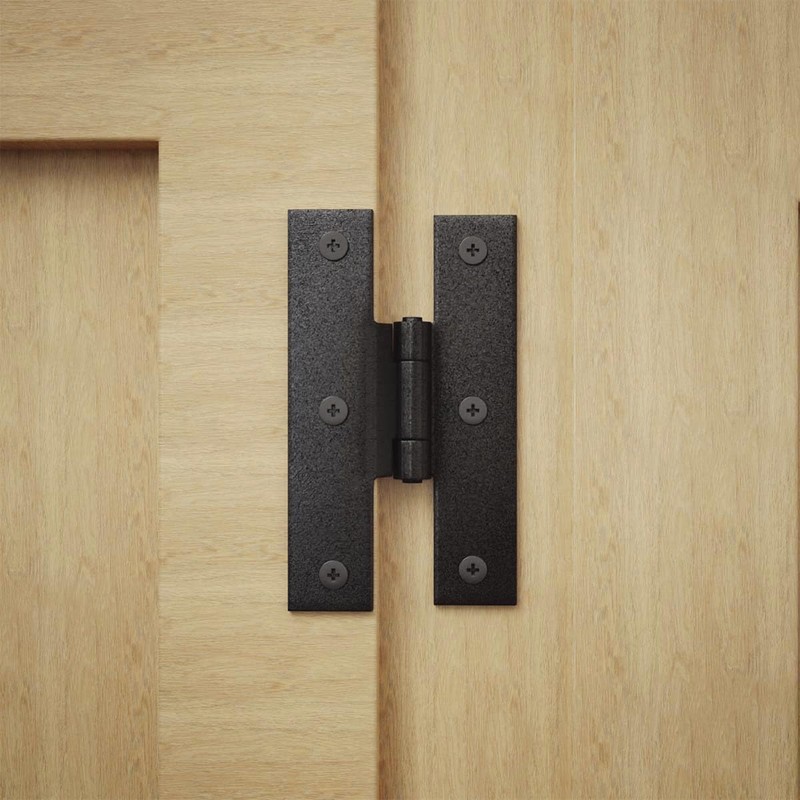 Renovators Supply Manufacturing Colonial Black Wrought Iron 3.5 In. Offset