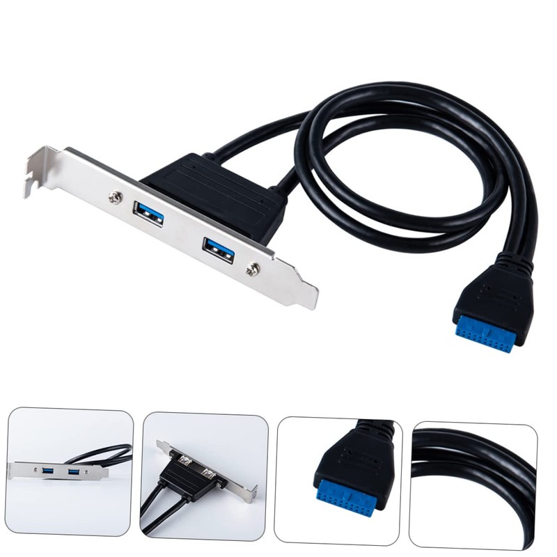 CIYODO USB to Dual USB Pci Slot Hub Adapter Expansion