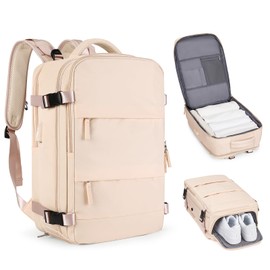 coofay Large Carry On Backpack Flight Approved Personal Item Travel Backpack For Women Airline Approved Waterproof Sports Luggage Backpack Casual Daypack Small Hiking Backpack