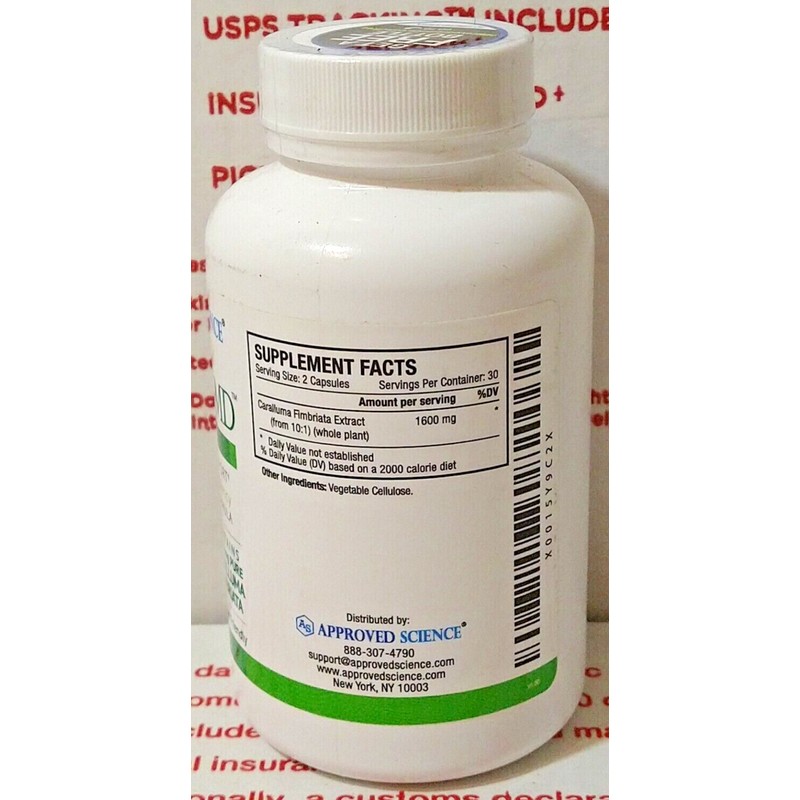 Approved Science CARALLUMA MD - Advanced Health Support - 60