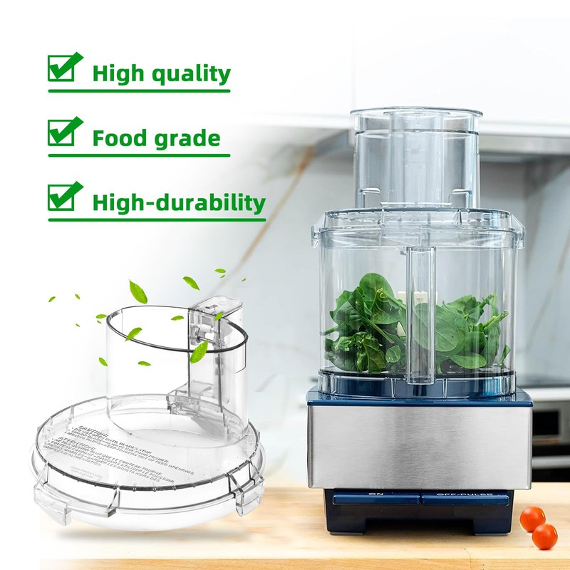 DFP-14NWBCT1 Replacement Food Processor Work Bowl Cover,Compatible with Cuisinart food