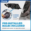 Vizotae Headlights Assembly for 2009 2010 Toyota Corolla Halogen Headlamp