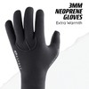 Osprey Wetsuit Gloves, 3 mm Neoprene Surfing Diving Watersport Gloves,