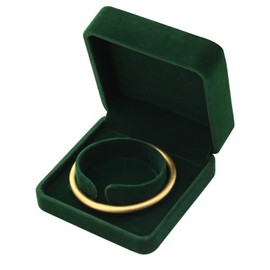 Bototack Velvet Bracelet Box, Black Bracelet Gift Box Bangle Box Velvet Jewelry Gift Box for Women, Bracelet Holder Velvet Bangle Storage Box for Engagement Wedding Anniversary Birthday Mothers Day