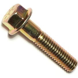Hard-to-Find Fastener 014973240288 - Pernos de brida hexagonal grueso de grado 8, 3/8-16 x 1-3/4, pieza-4