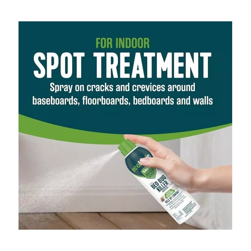 Ecologic Bed Bug Killer Aerosol Spray, 14oz, Kills Bed Bugs