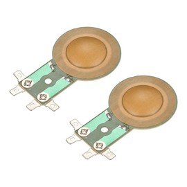 uxcell 25.5mm Tweeter Voice Coil Speaker Resin Membrane Drive Head 8 Ohm 2pcs