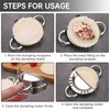 Ezydka Dumpling Maker Set 7Pcs Stainless Steel Dumpling Mould Dumpling
