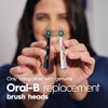 Oral-B Pro 100 CrossAction, Battery Powered Toothbrush, Black, 1 Count