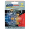 Feit Electric BP7C7/4 7-Watt Clear Night Light Bulb, 4 Pack