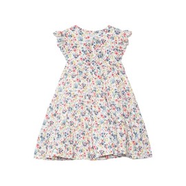 Janie and Jack Girls' Ditsy Floral Ruffle Dress (Infant), Multicolor