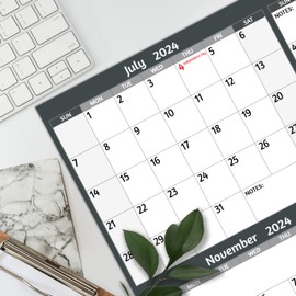 2024-2025 Yearly Wall Calendar - Large Yearly Calendar 2024-2025, Jul 2024 - Jun 2025, 38.2" x 25.2" (Open), Large Wall Calendar 2024-2025, Full Year Paper Calendar with Notes, Thicker Paper, Stickers