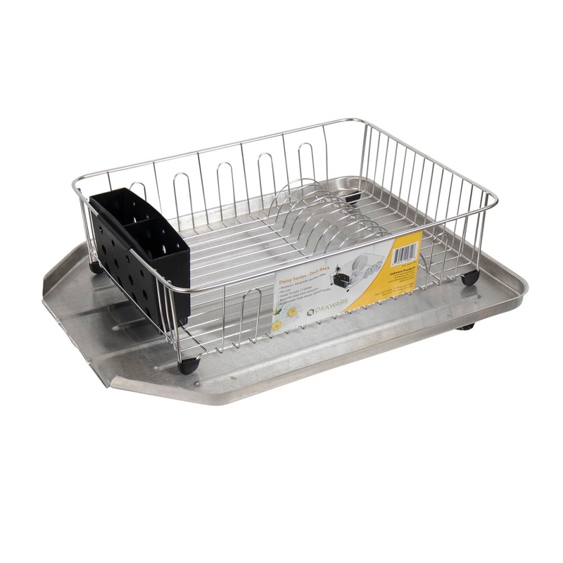 Hickoryware Aqua Series, Dish Drain Board, Stainless Steel, USA Made