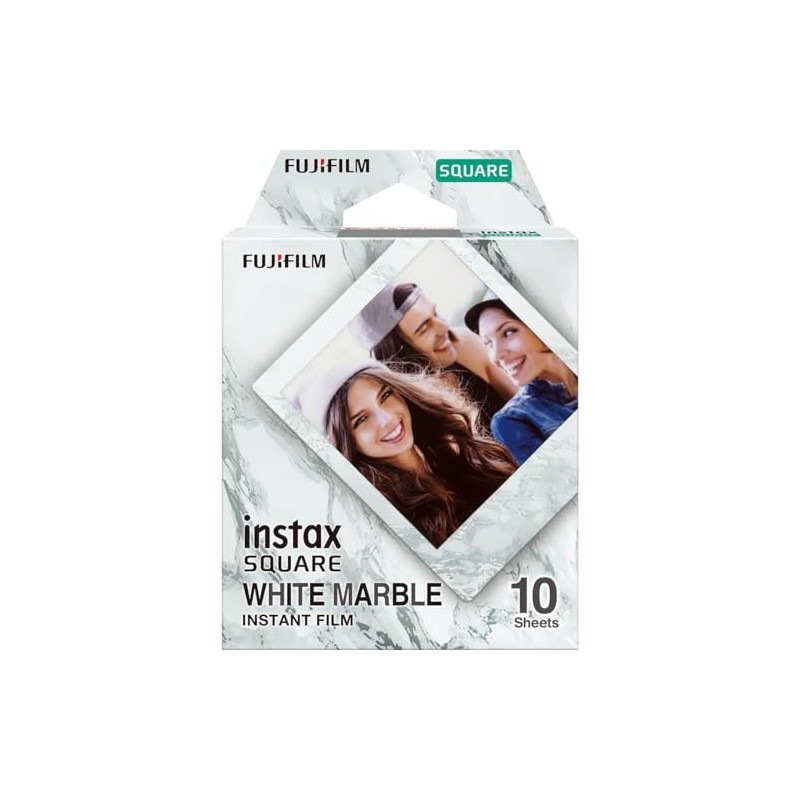 instax Square Film White Marble