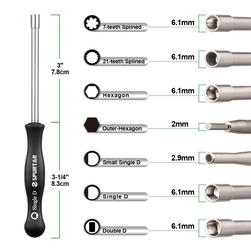 Spurtar 14 PCS Carburetor Adjustment Tool Carburetor Cleaning Kit for