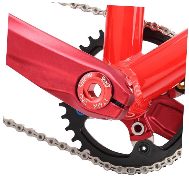 Mipcase 2pcs Practical Bike Crank Bolt Mountain Bike Parts Accessories