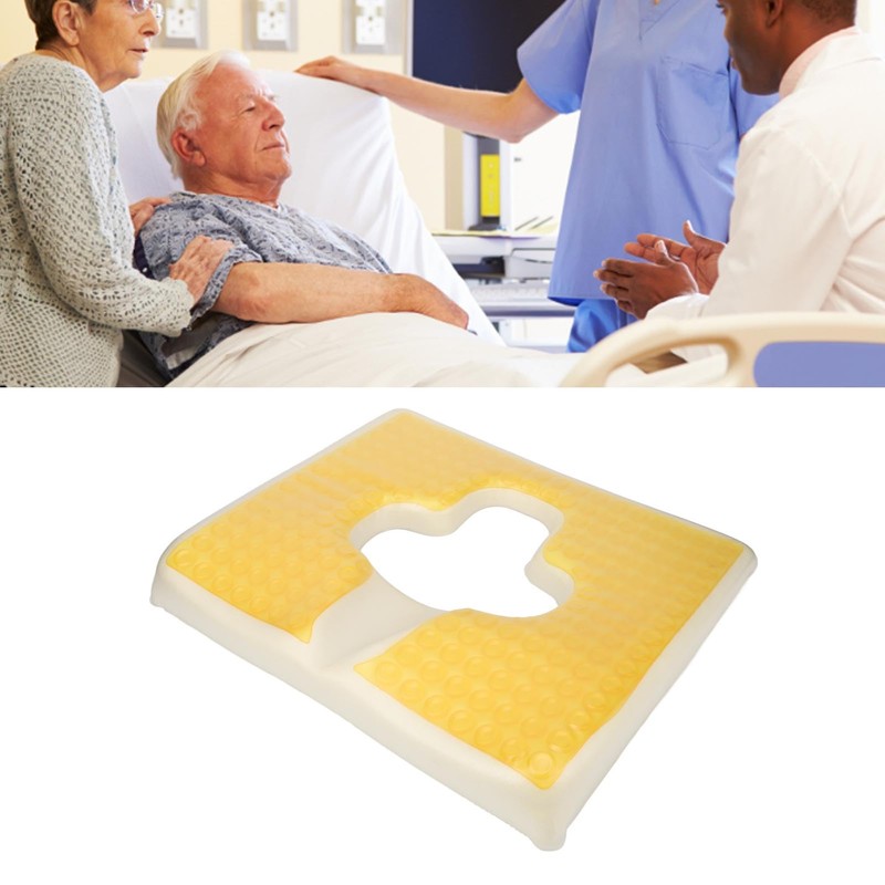 Luqeeg T Shaped Bedsore Pad for Elderly, Triangular Slope Design,