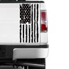 Vertical Distressed American Flag Tailgate Decal-one Size fits Most (Satin