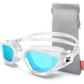 ZIONOR Swimming goggles, G1SE swimming goggles for men and women with UV protection, anti-fog, comfort, professional swimming goggles