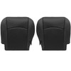 GXARTS 2PCS Front Driver and Passenger Side Bottom Replacement Leather
