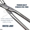 Cadmium Plated Lab Beaker Tongs Made of Stainless Steel with