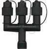 Star System 24-inch Outdoor LED E-Connector-Extra with 3-Connections
