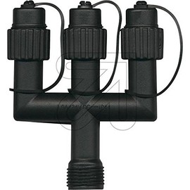 Star System 24-inch Outdoor LED E-Connector-Extra with 3-Connections