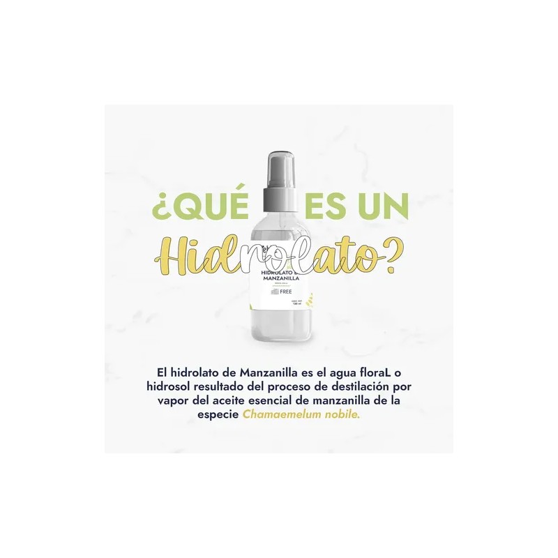 Hidrolato De Manzanilla Calmante, Descongestivo 120 Ml Todo Tipo De
