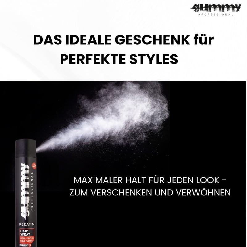 Gummy Hair spray 400ml, 13.53 Gram