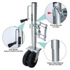 NovelBee 2000 lbs Boat Trailer Jack with 7.5" Dual Wheels,12"