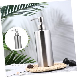 WOONEKY Airless Pump Bottles Travel Containers 250ml Anti-Leak Sub Bottles for Shampoo Body Wash