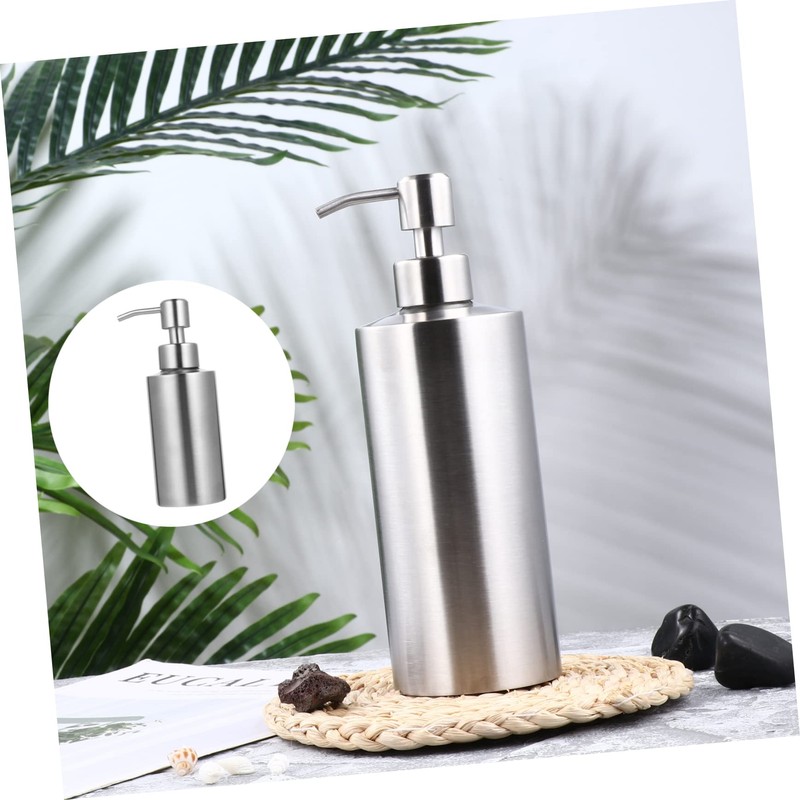 WOONEKY Airless Pump Bottles Travel Containers 250ml Anti-Leak Sub Bottles