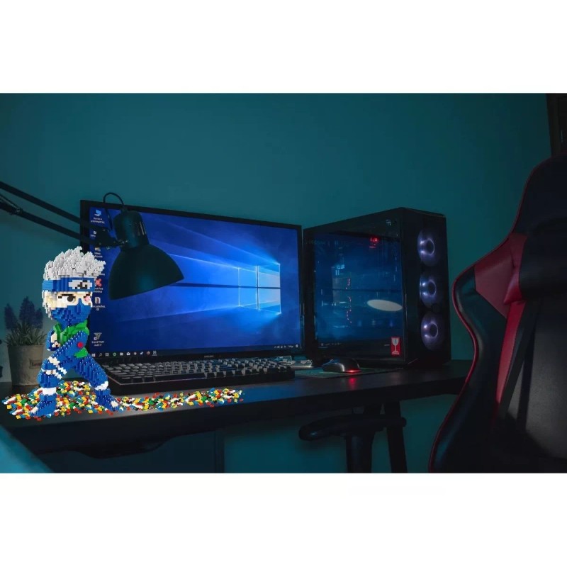 A4f Solutions Rompecabezas 3d Mini Bloques Armables Kakashi Hatake 1518pz