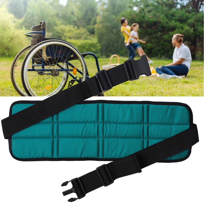 Breathable Adjustable Wheelchair Seat Belt Cushion Safety Harness StrapsWheelchair Harness