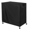 Patio Cooler Cart Cover, Fits for Most 80-100 Quart Rolling