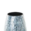 Deco 79 Mother of Pearl Shell Handmade Mosaic Inspired Vase,