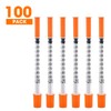 1ml 27G 5/16 Inch Syringe, 100 Pack