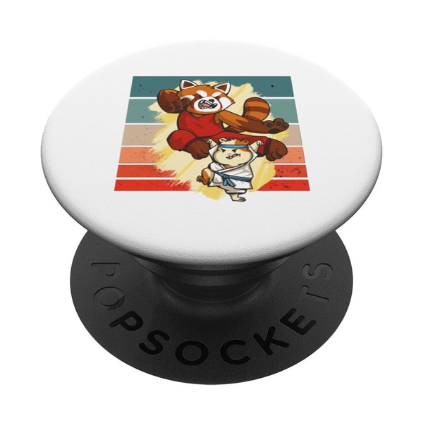 Kung Fu Hamster and Red Panda Martial Arts animal nature