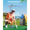 Ausic 9L 10IN Bucket Portable Misting Fan for Outdoors Patios,