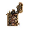 Steampunk Brass Vintage Classic Kerosene Lighter, Automatic Ignition, with Safety