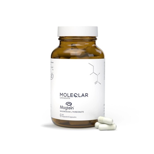 MoleQlar MoleQlar Magnesium L-Threonat Kapseln 90 Stck - Markenrohstoff Magtein