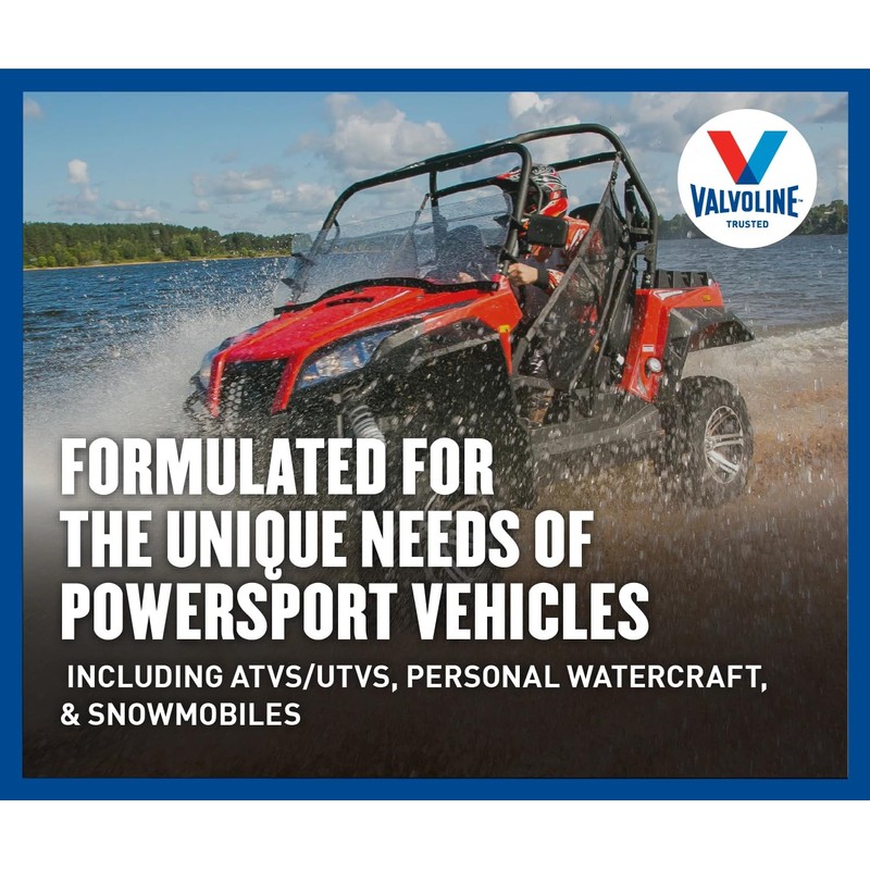 Valvoline 4-Stroke Powersport Full Synthetic Motor Oil 1 Quart