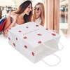 10Pcs Gift Bags Medium Size Reusable Odorless Strawberry Pattern Widely